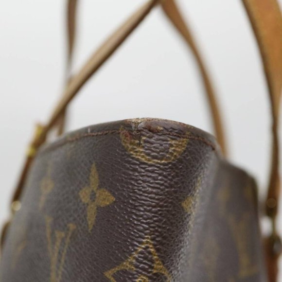 LOUIS VUITTON Monogram Sac Shopping Tote Bag LV Auth - Picture 12 of 16